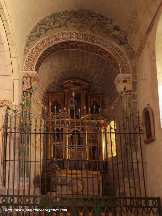 DETALLE DEL ÁBSIDE SUR